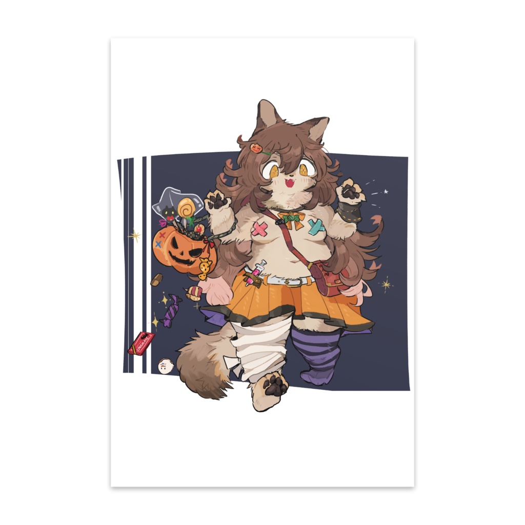 ハロウィン♪ポストカード