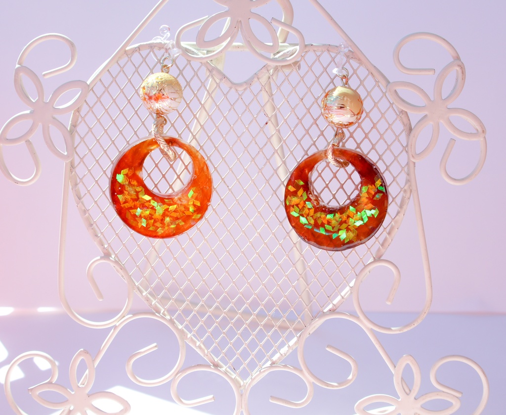 柱イメージイヤリング