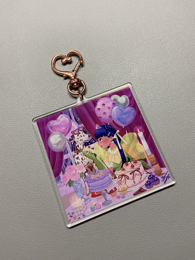 アクリルキーホルダー