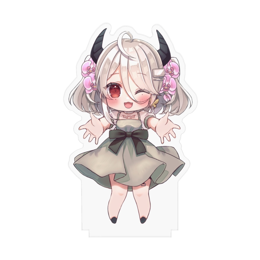 【常設グッズ】慄鬼ユラ「アクリルフィギア・緑」