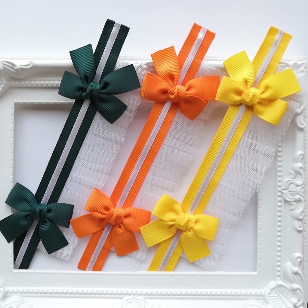 【全30色】ぬいぐるみ用ボンネット(ヘッドドレス)風カチューシャ(受注制作)