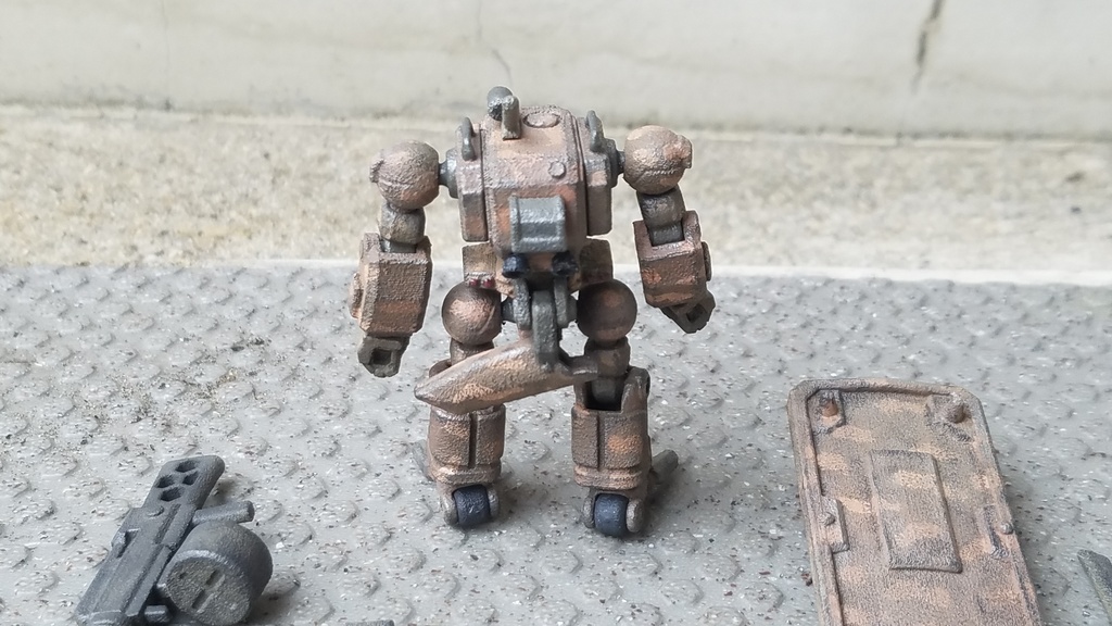 オリジナルロボ・アクションフィギュア組み立てキット 「MT-2a」