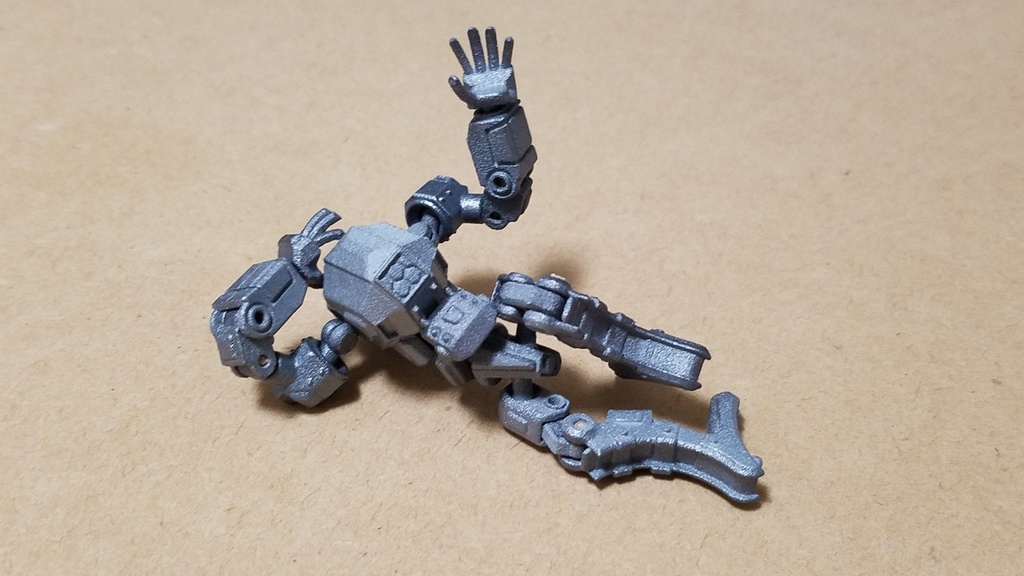 オリジナルロボ・アクションフィギュア組み立てキット 「MT-6f」