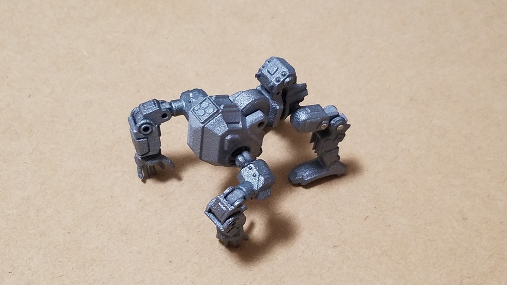 オリジナルロボ・アクションフィギュア組み立てキット 「MT-6f」