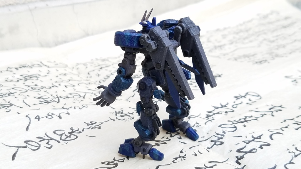 オリジナルロボ アクションフィギュア組み立てキット「(仮称)」