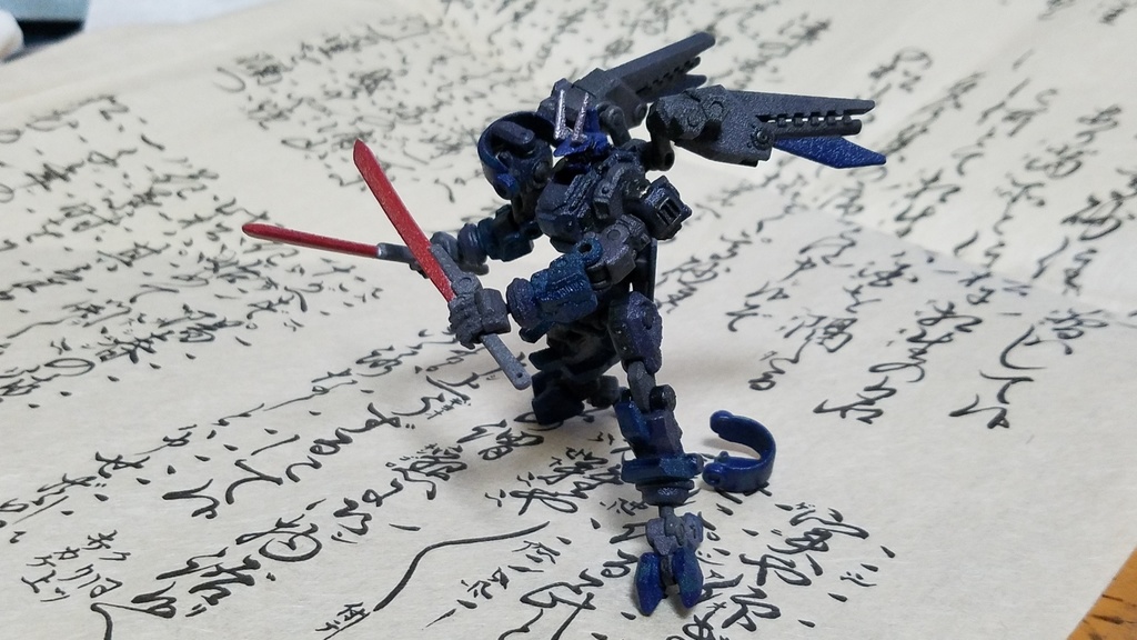 オリジナルロボ アクションフィギュア組み立てキット「(仮称)」