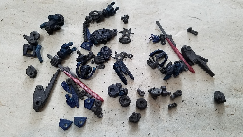 オリジナルロボ アクションフィギュア組み立てキット「(仮称)」