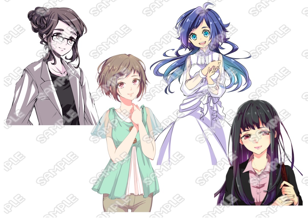 立ち絵無料素材