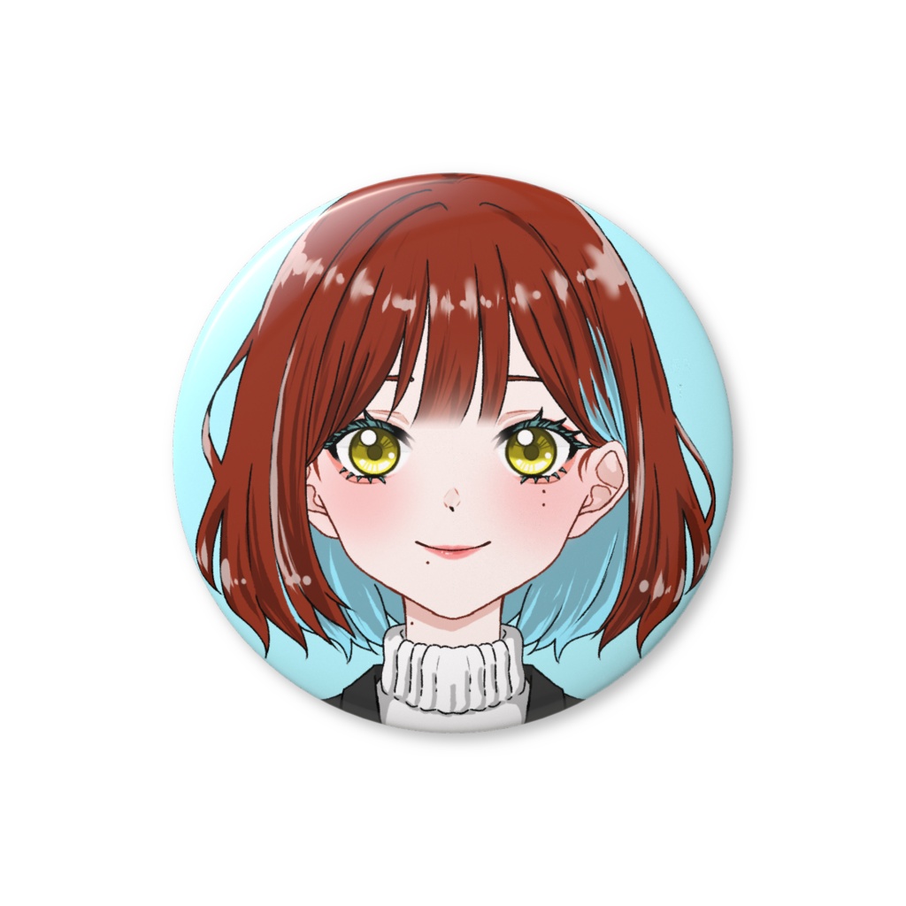 ただのOLうゅか　缶バッジＣ(56mm)