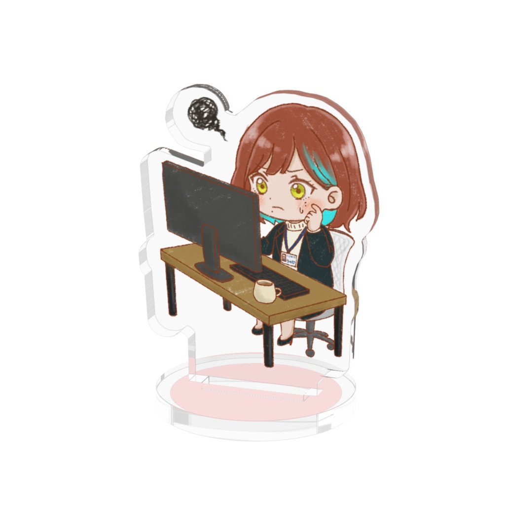 ただのOLうゅか　アクリルスタンドＣ