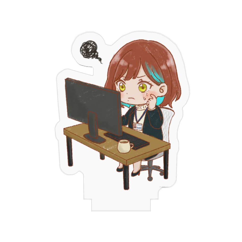 ただのOLうゅか アクリルスタンドC