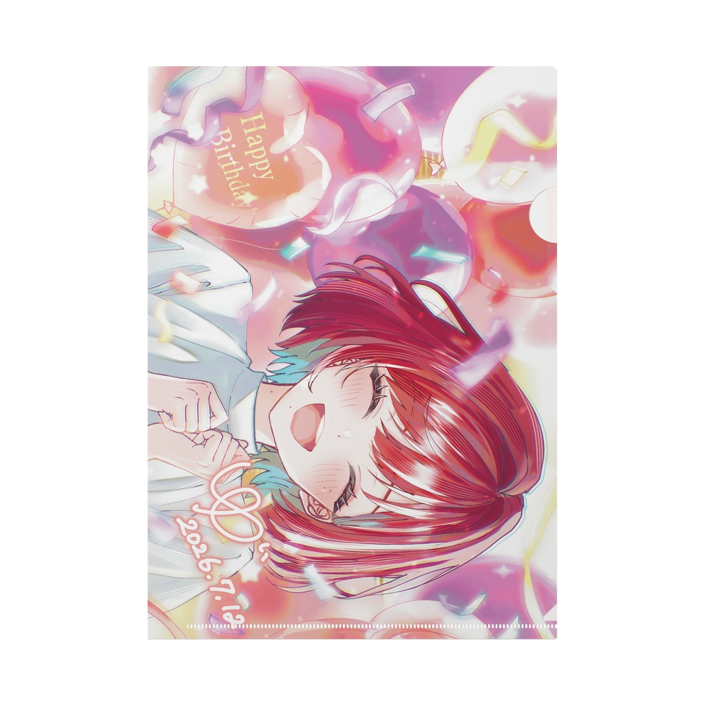【生誕祭】クリアファイル（A4）+PC壁紙付き