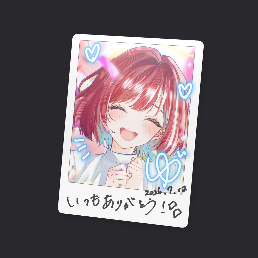 【生誕祭】バースデークリアカード2026(63㎜ × 88㎜)+PC壁紙付き