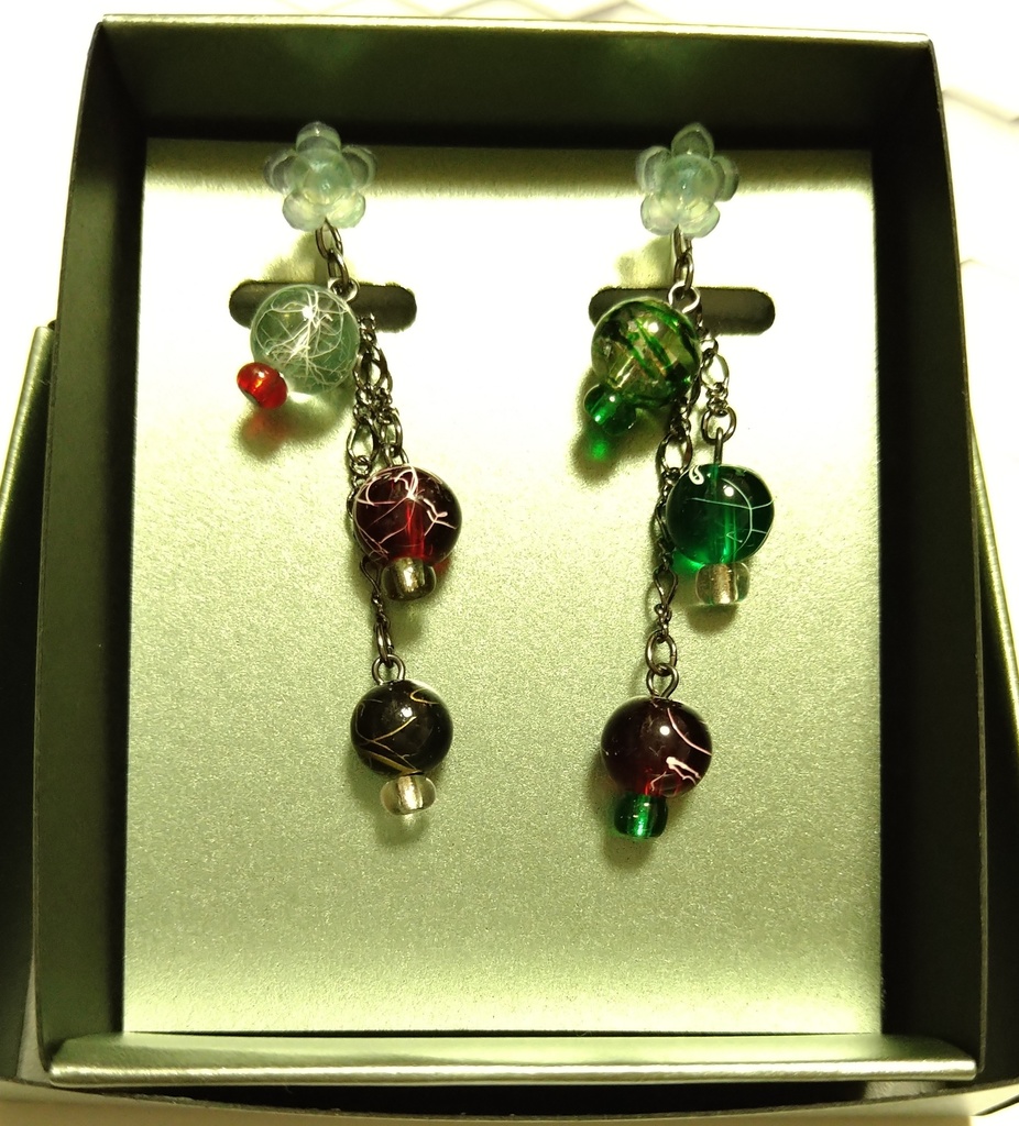 ノンホールピアス 水風船