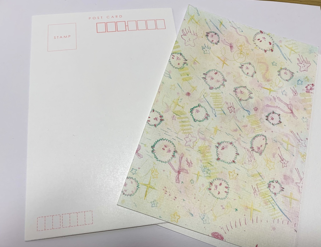 水彩画ポストカード