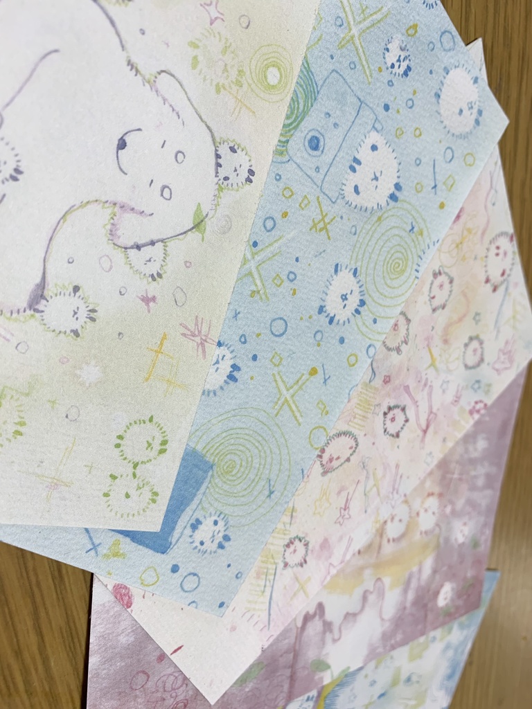 水彩画ポストカード