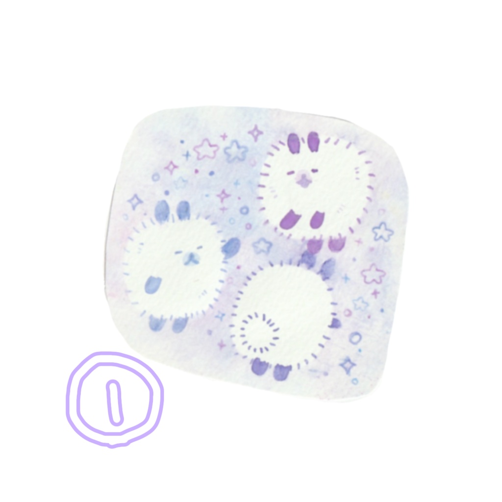 きらきらステッカー