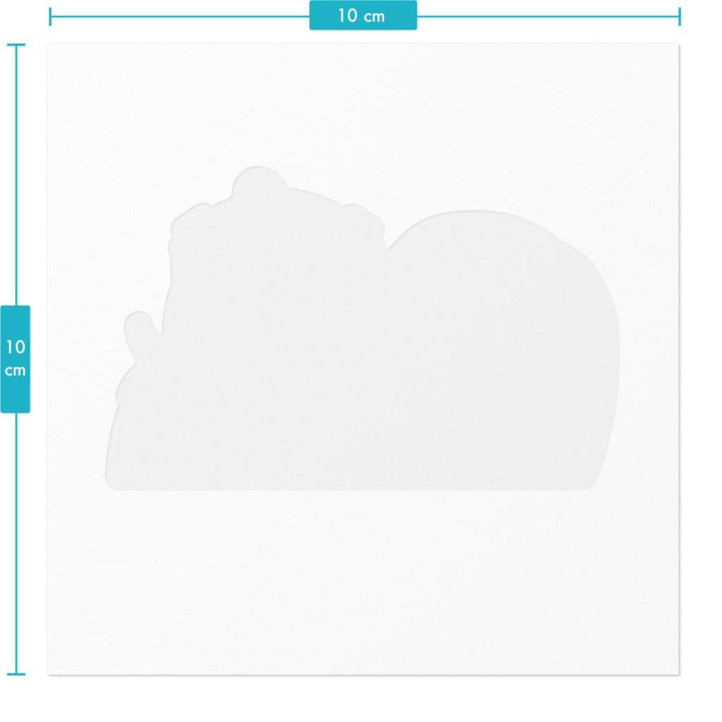 【非公式】crossick ひょっこりステッカー 背景白Ver.