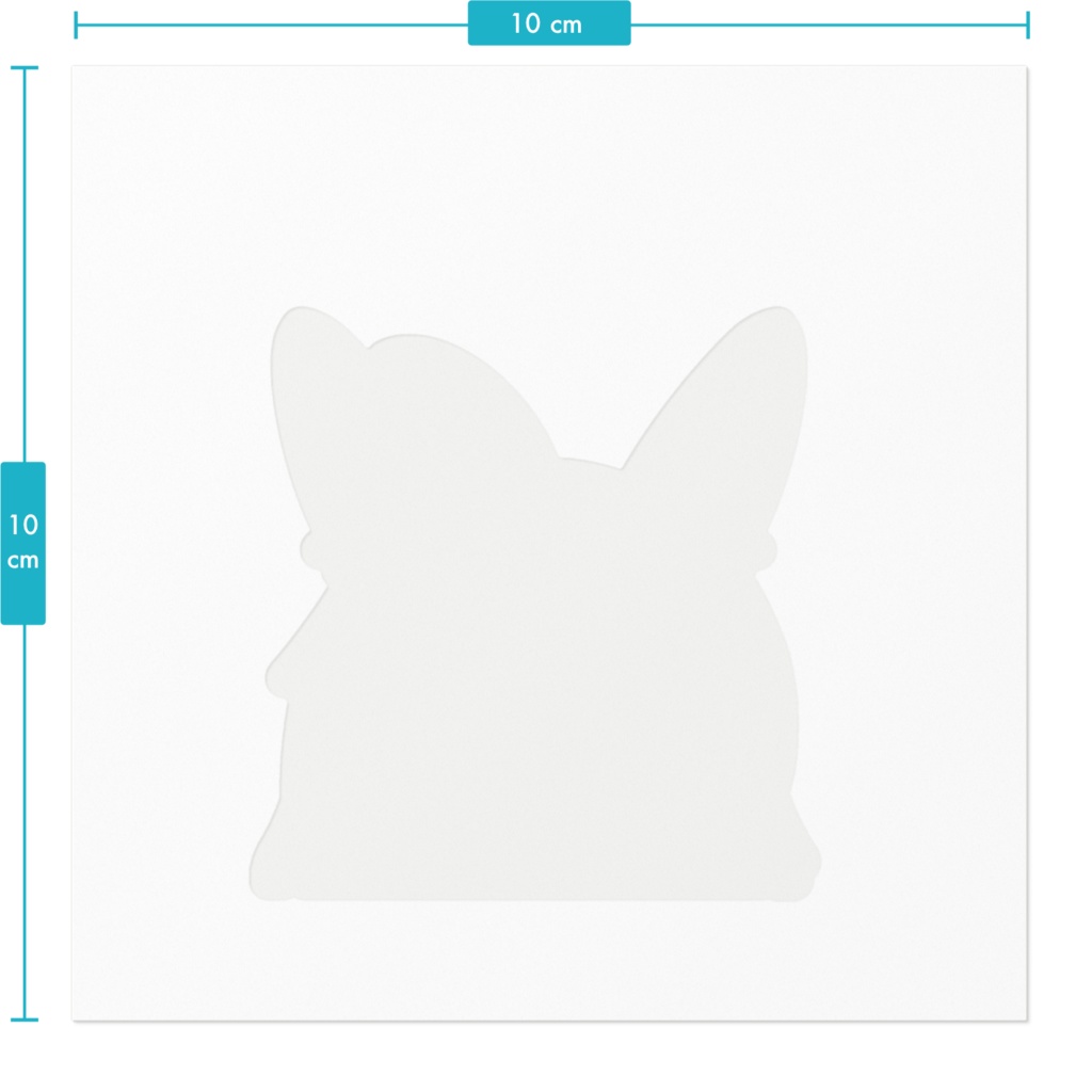 【非公式】尾丸ポルカ ひょっこりステッカー