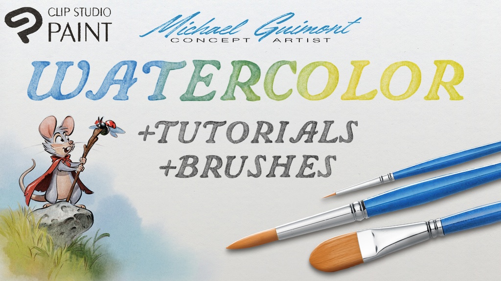 Michael Guimont Clip Studio Paint Watercolor