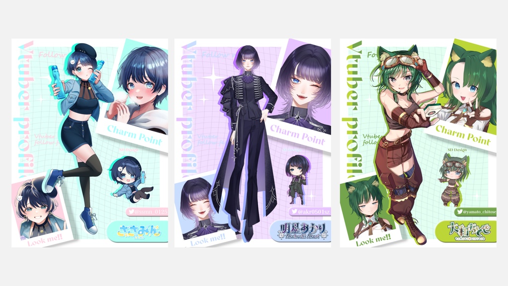 【プロフィール素材】5月のVtuberフォロー祭り素材【Vtuberさん向け】