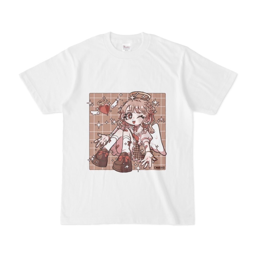 天使ちゃんTシャツブラウン