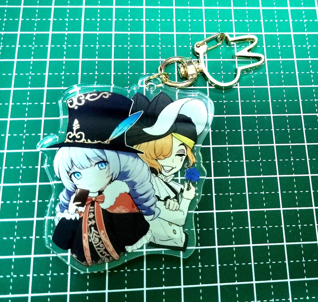 チャーリー&ジェスター　アクリルキーホルダー
