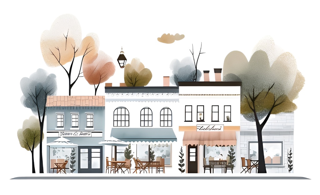 北欧の可愛い街