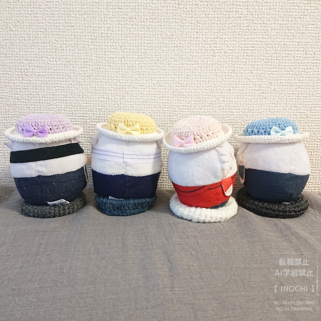 バイカラーコットンハット