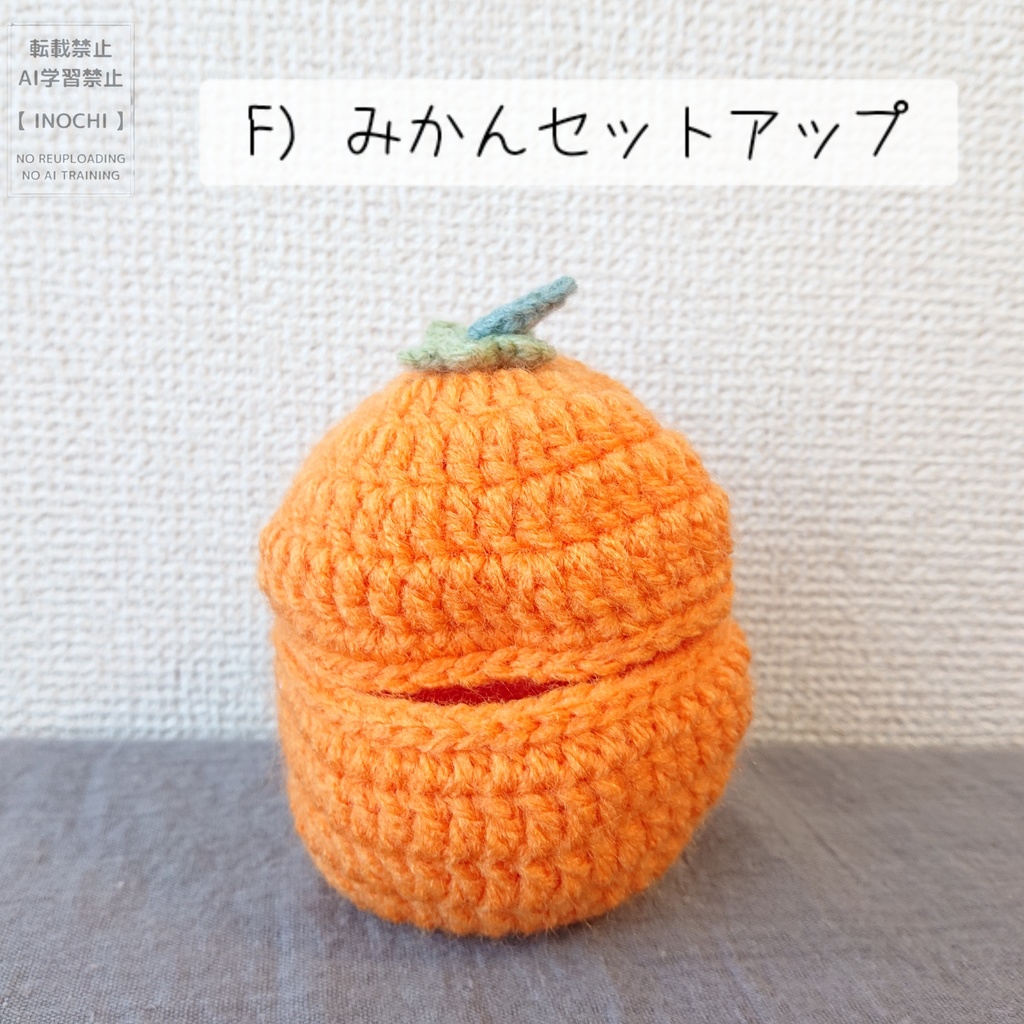 F) みかんセットアップ