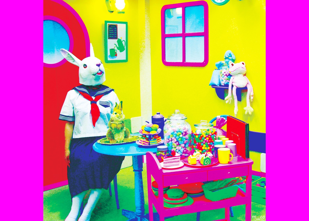 正餐 - 兎 - トートバッグ