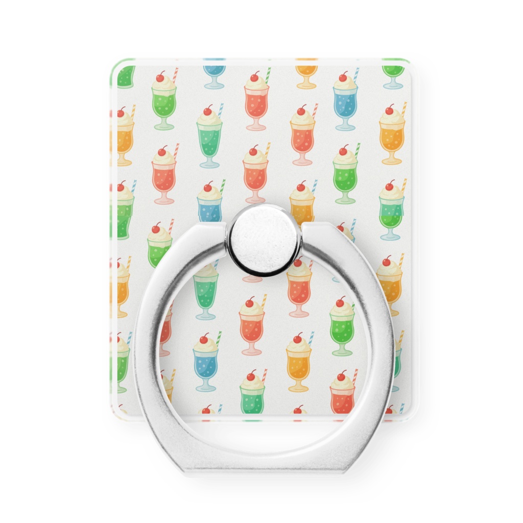 クリームソーダスマホリング