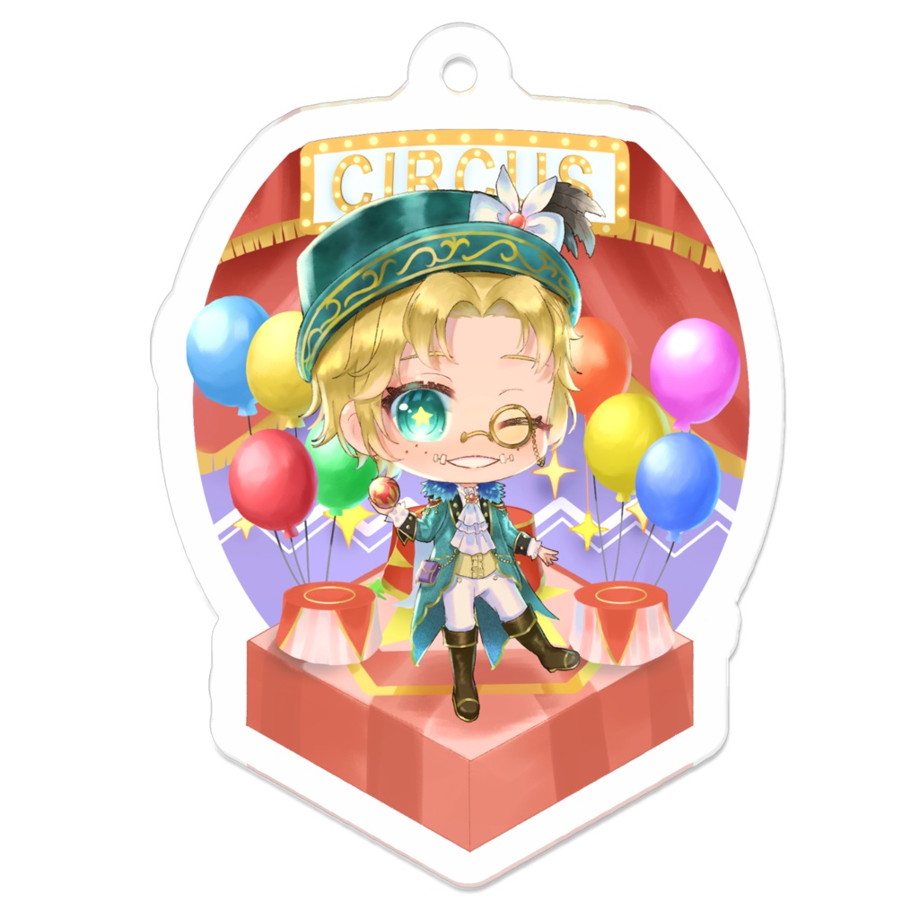 第五人格ヴィネット風アクリルキーホルダー