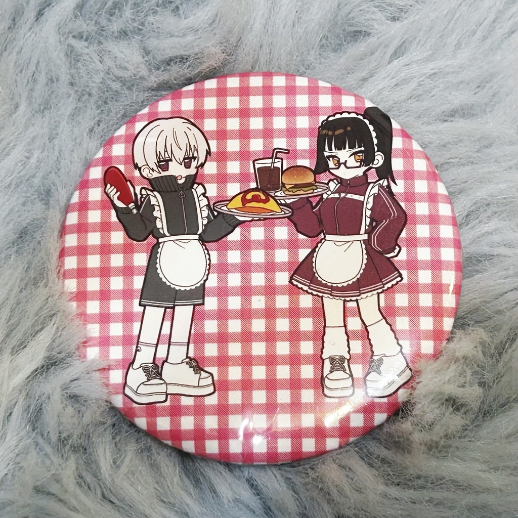 【ネコポス発送】真希&棘ジャージメイド缶バッジ