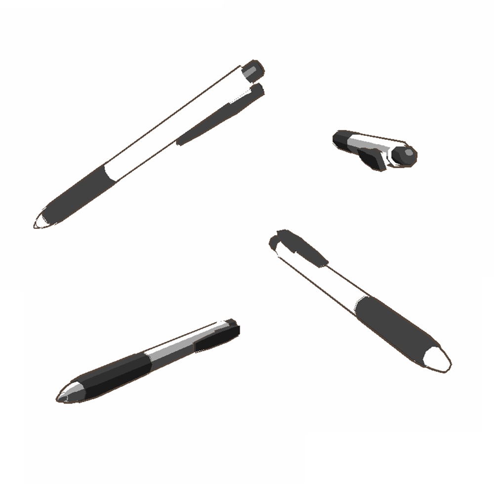 【3Dモデル】ボールペン