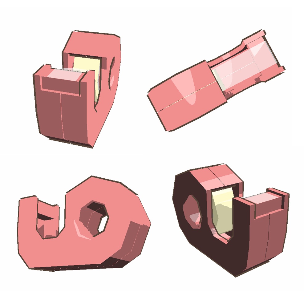 【3Dモデル】セロハンテープ2