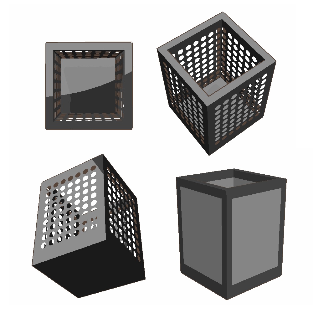 【3Dモデル】ペン立て2