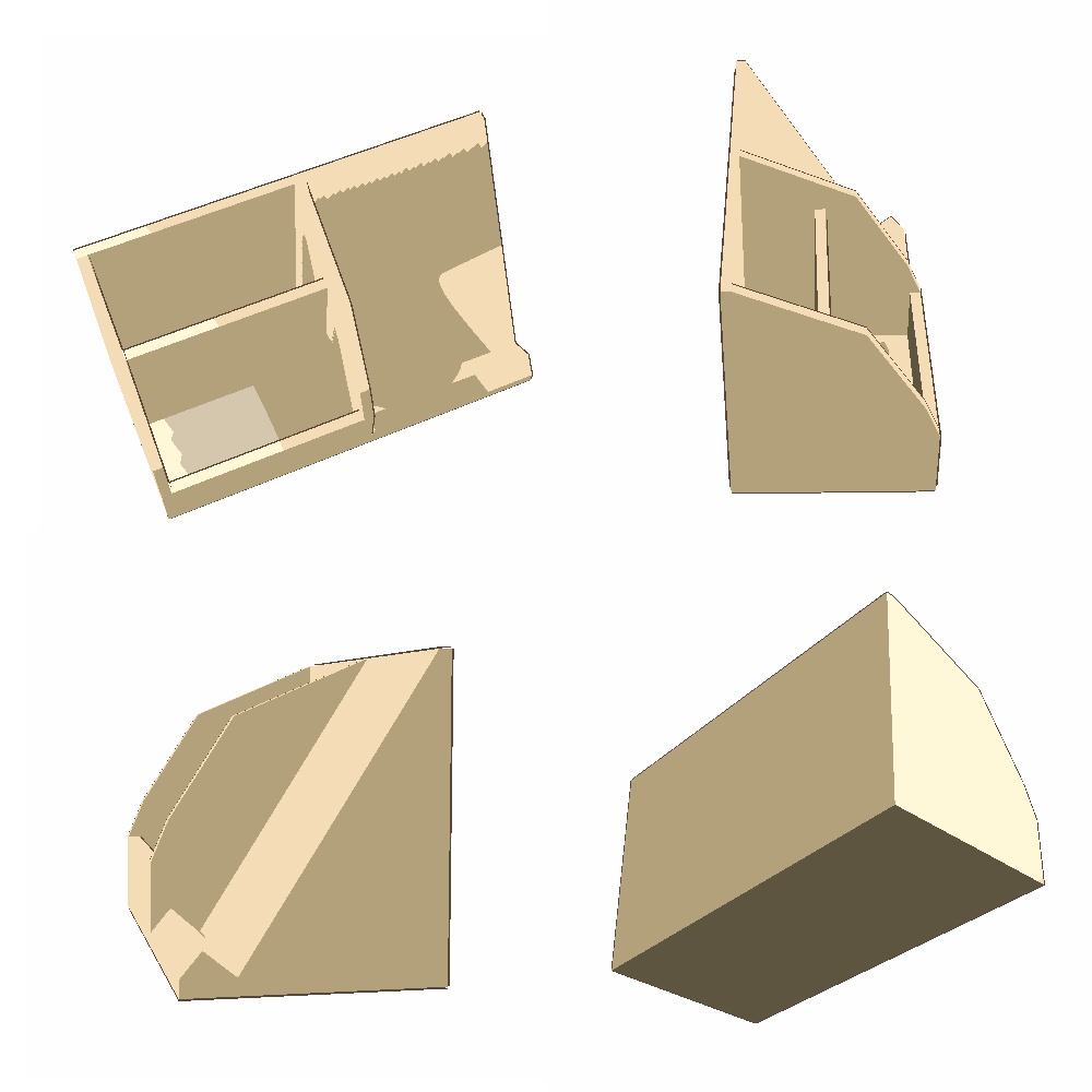 【3Dモデル】ペン立て5