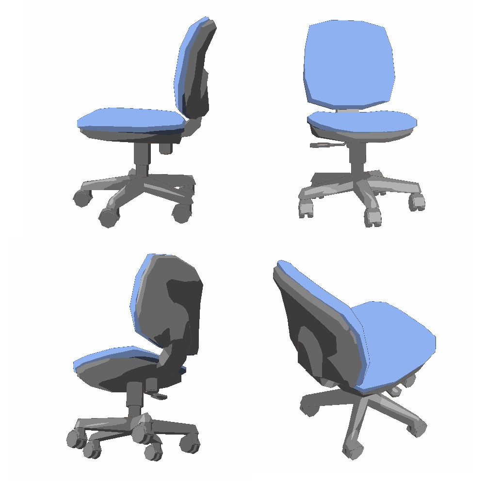 【3Dモデル】オフィスチェア