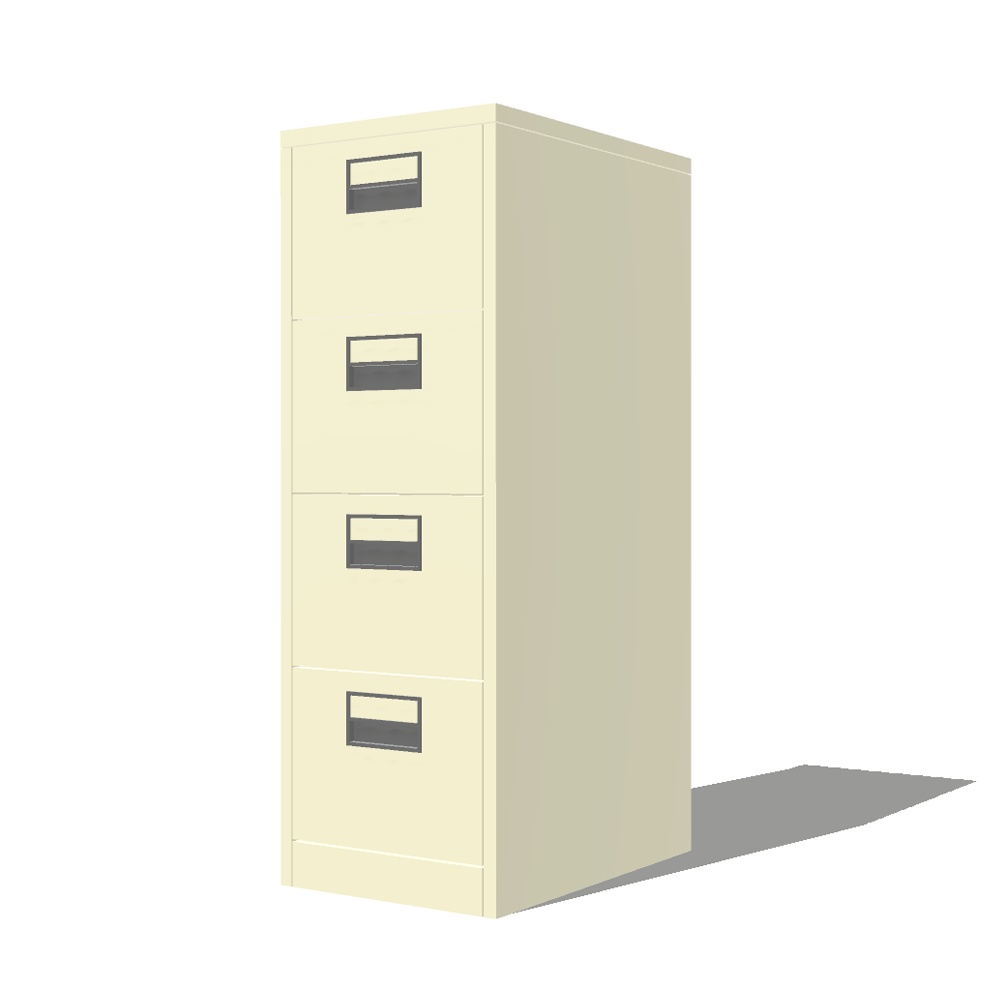 【3Dモデル】ファイルキャビネット