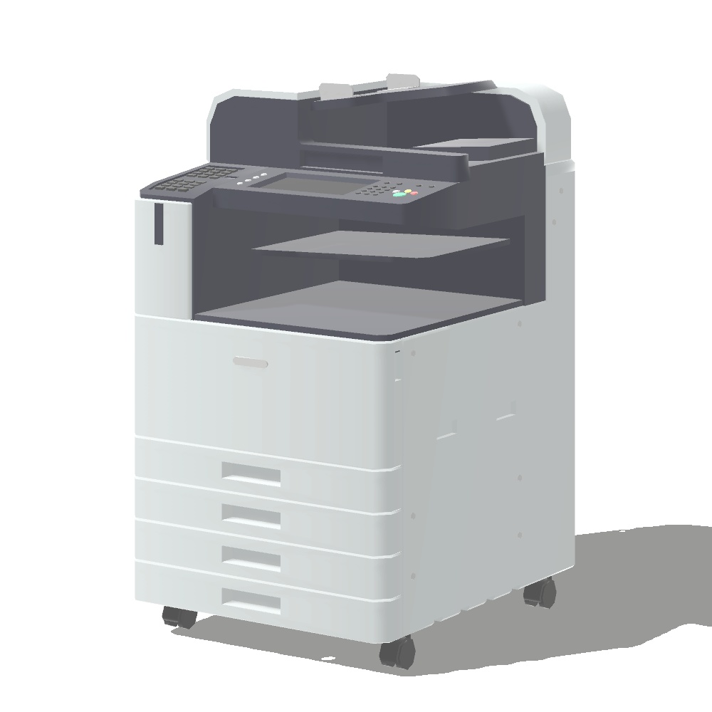 【3Dモデル】コピー機