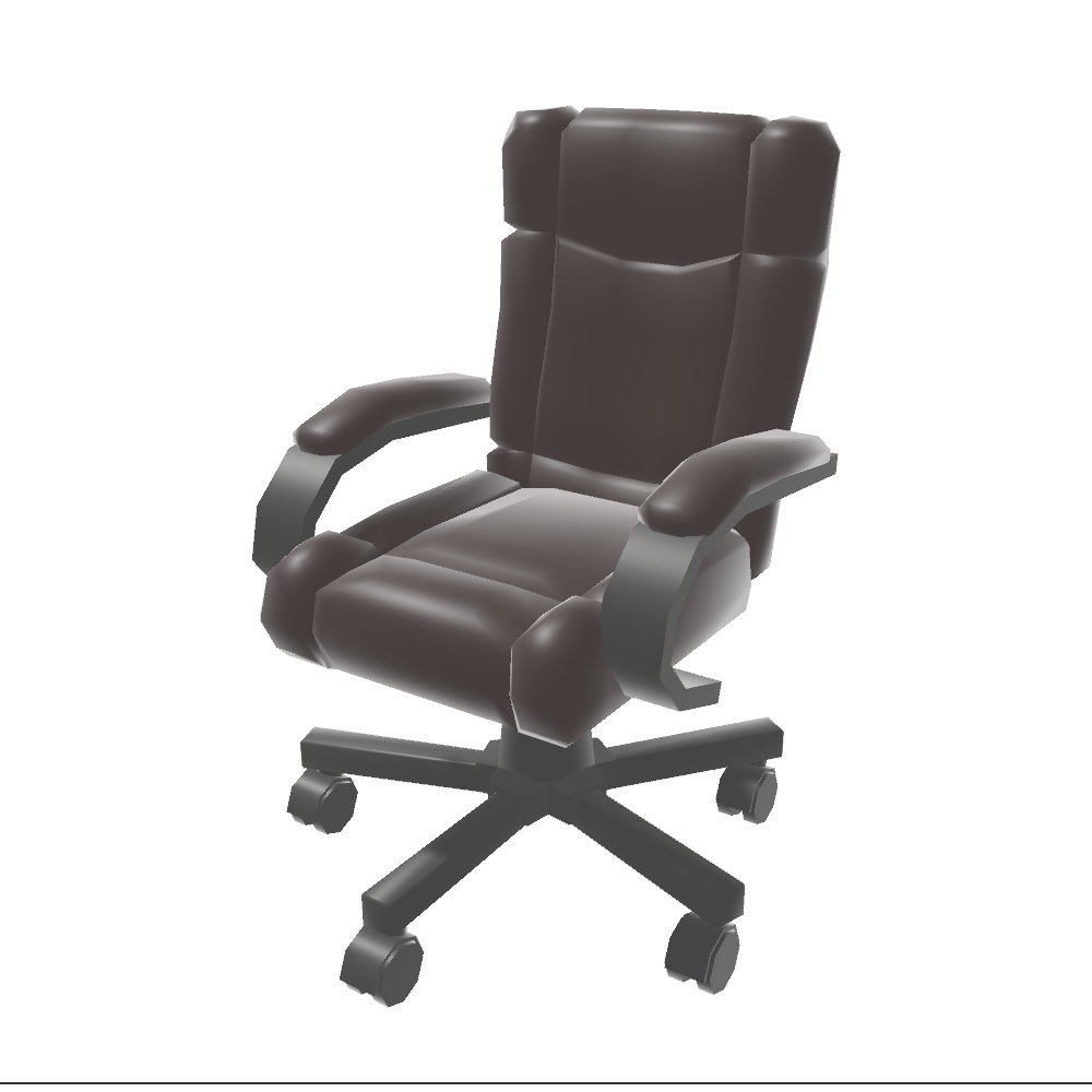 【3Dモデル】社長イス
