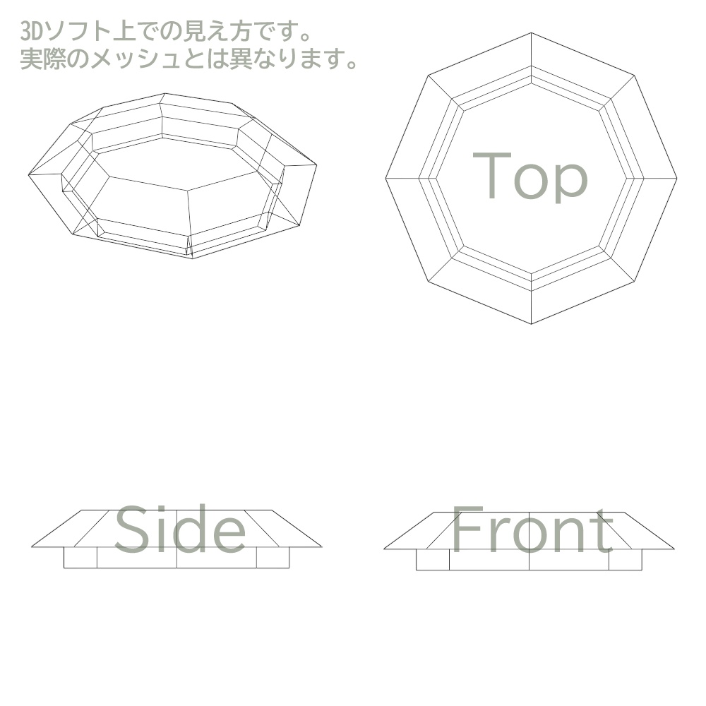 【3Dモデル】ホワイトボードセット