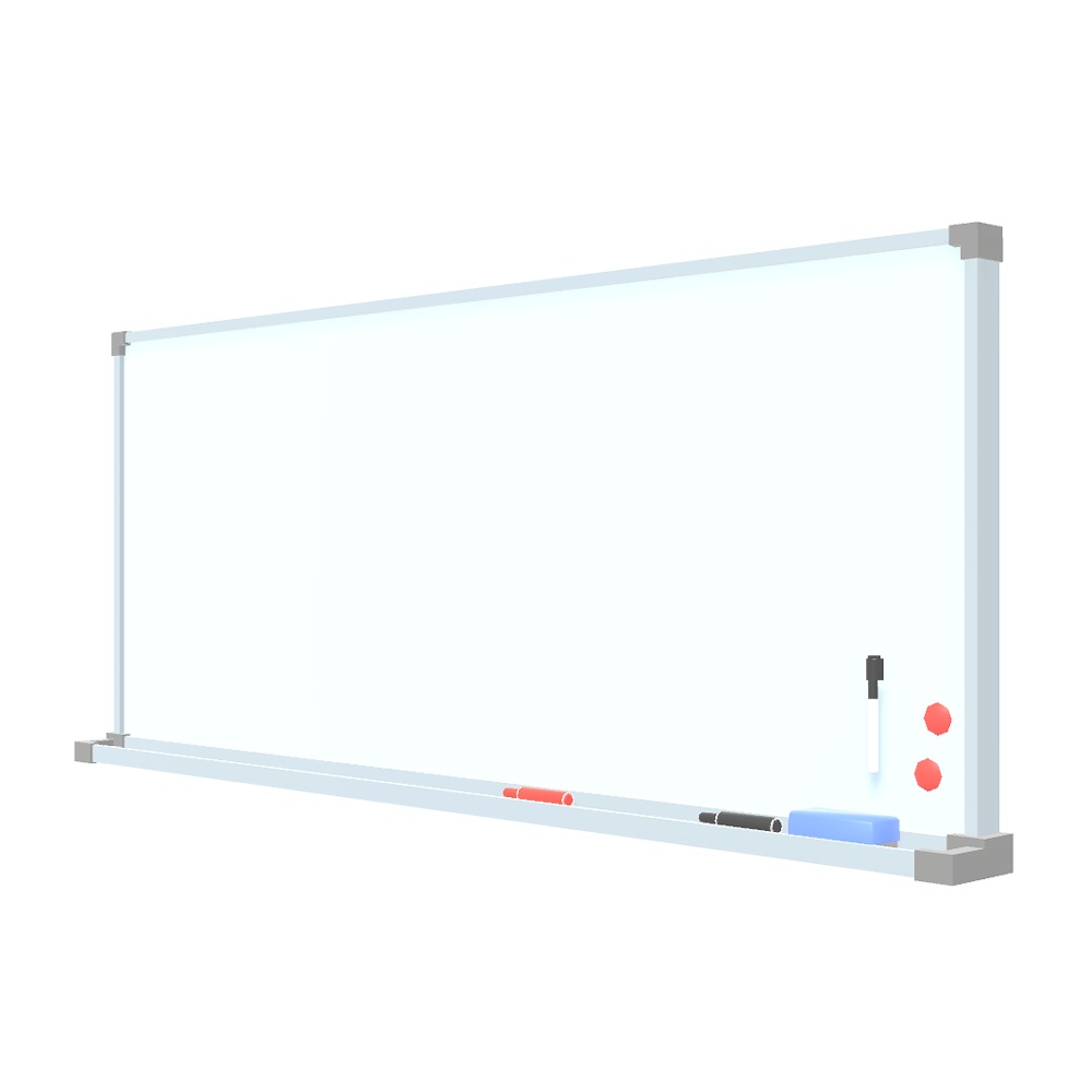 【3Dモデル】ホワイトボードセット