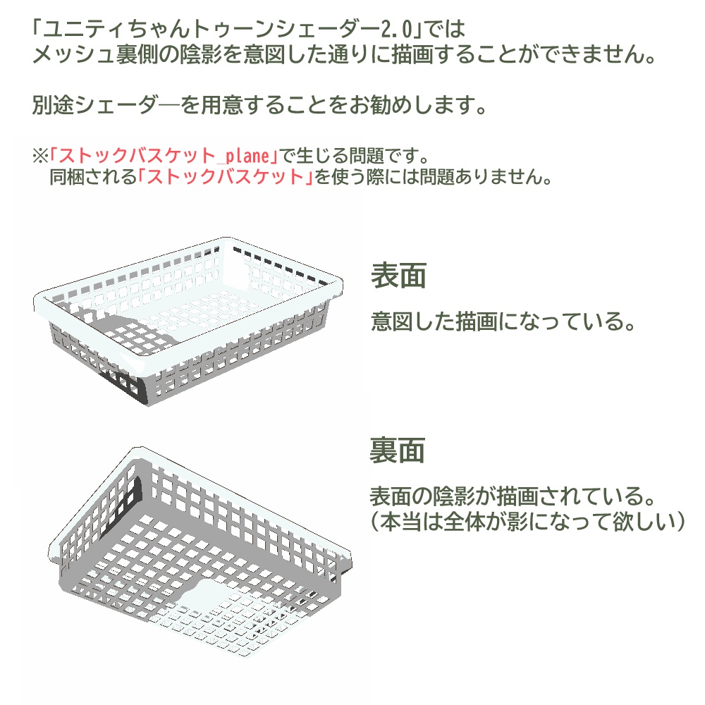 【3Dモデル】ストックバスケット