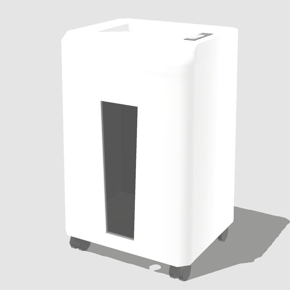 【3Dモデル】シュレッダー