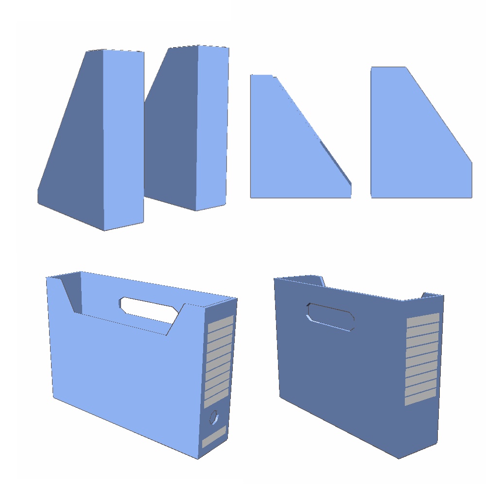 【3Dモデル】ファイルボックス