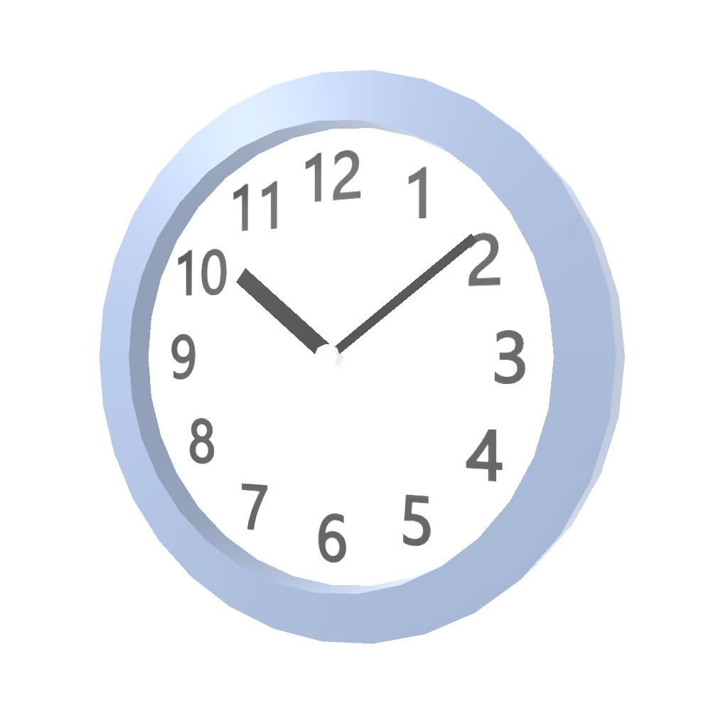 【3Dモデル】時計