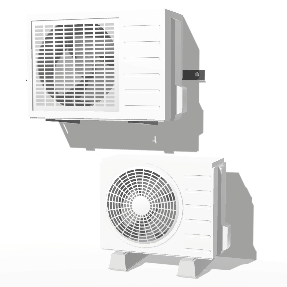 【3Dモデル】室外機