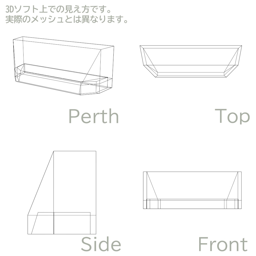 【3Dモデル】換気口